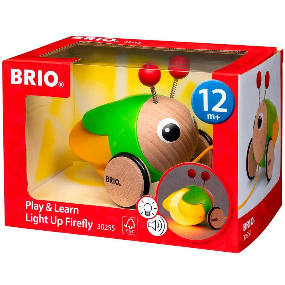 Игрушка-каталка BRIO Светлячок 30255 Игрушка-каталка BRIO Светлячок 30255