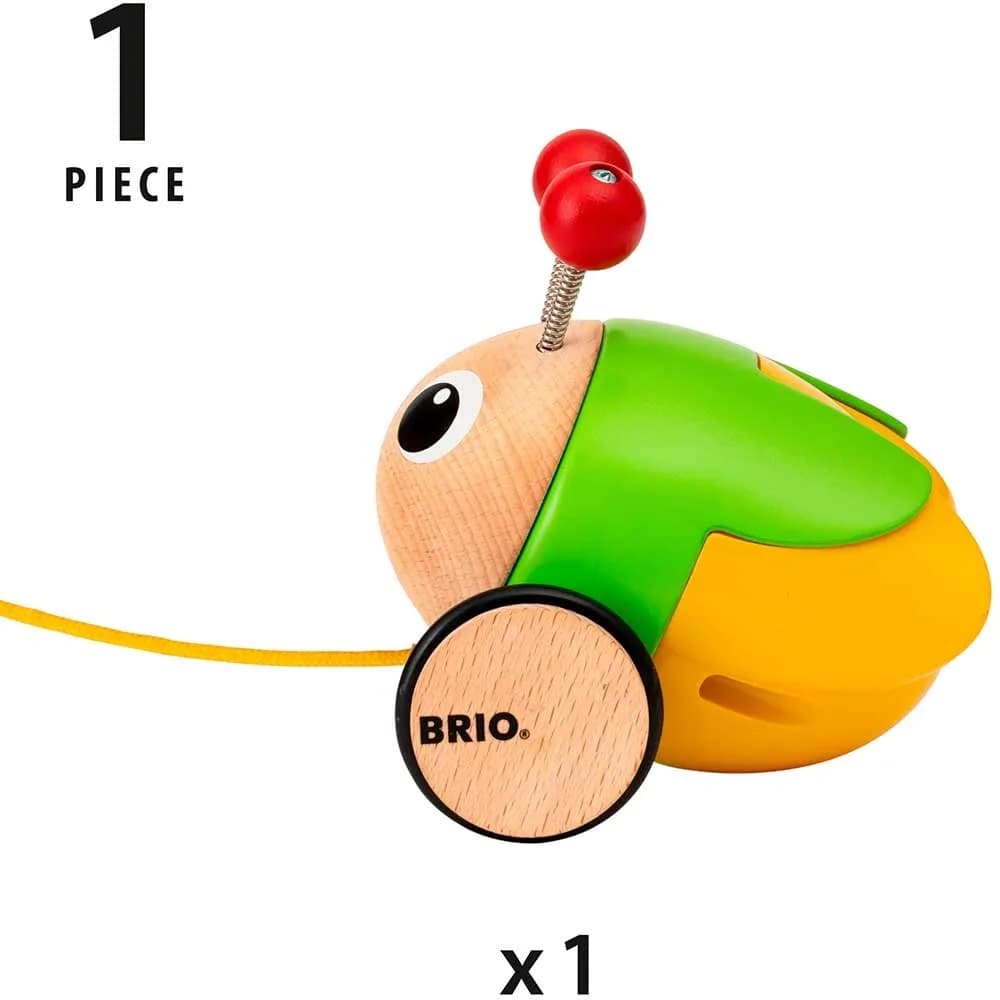 Игрушка-каталка BRIO Светлячок 30255 фото 3 Игрушка-каталка BRIO Светлячок 30255 фото 3