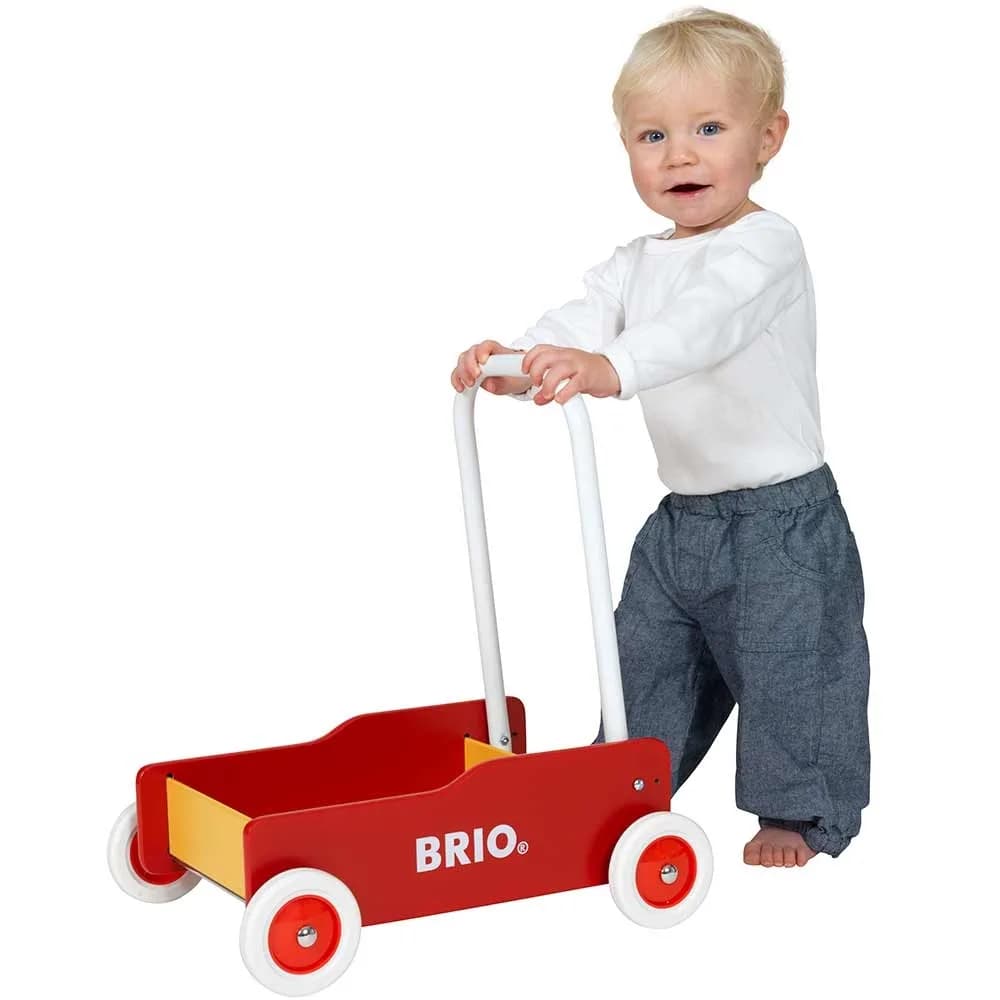 Каталка для малюків BRIO червона з жовтим 31350 фото 2