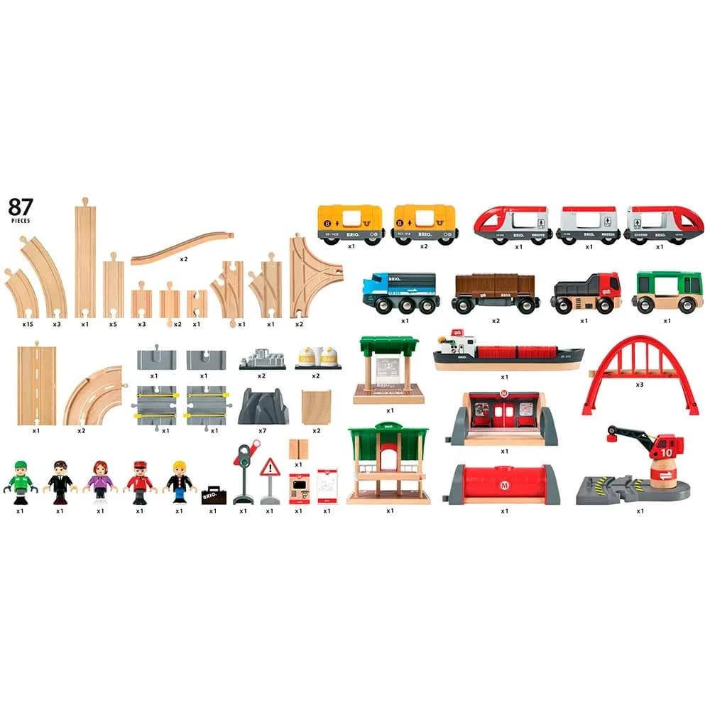 Детская железная дорога Brio Deluxe 33052 фото 7
