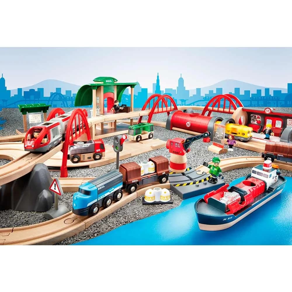 Детская железная дорога Brio Deluxe 33052 фото 2