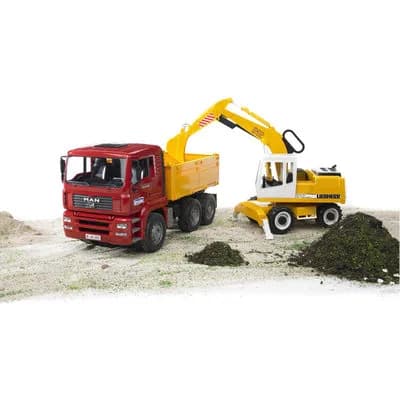 Экскаватор колёсный Liebherr Bruder 02426 фото 4 Экскаватор колёсный Liebherr Bruder 02426 фото 4
