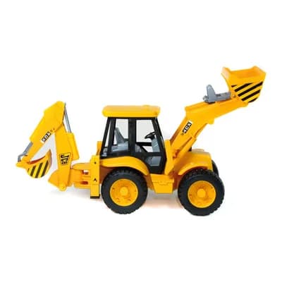 Дорожній навантажувач з екскаватором JCB 4CX Bruder 02428 фото 2 Дорожній навантажувач з екскаватором JCB 4CX Bruder 02428 фото 2