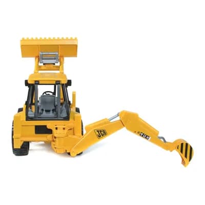 Дорожній навантажувач з екскаватором JCB 4CX Bruder 02428 фото 4 Дорожній навантажувач з екскаватором JCB 4CX Bruder 02428 фото 4