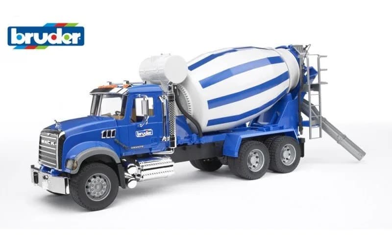 Бетоновоз Mack Granite Bruder 02814 фото 2 Бетоновоз Mack Granite Bruder 02814 фото 2