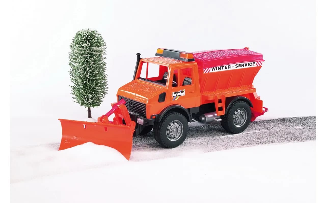 Cнегоуборочный автомобиль MB Unimog Bruder 02572 фото 2 Cнегоуборочный автомобиль MB Unimog Bruder 02572 фото 2