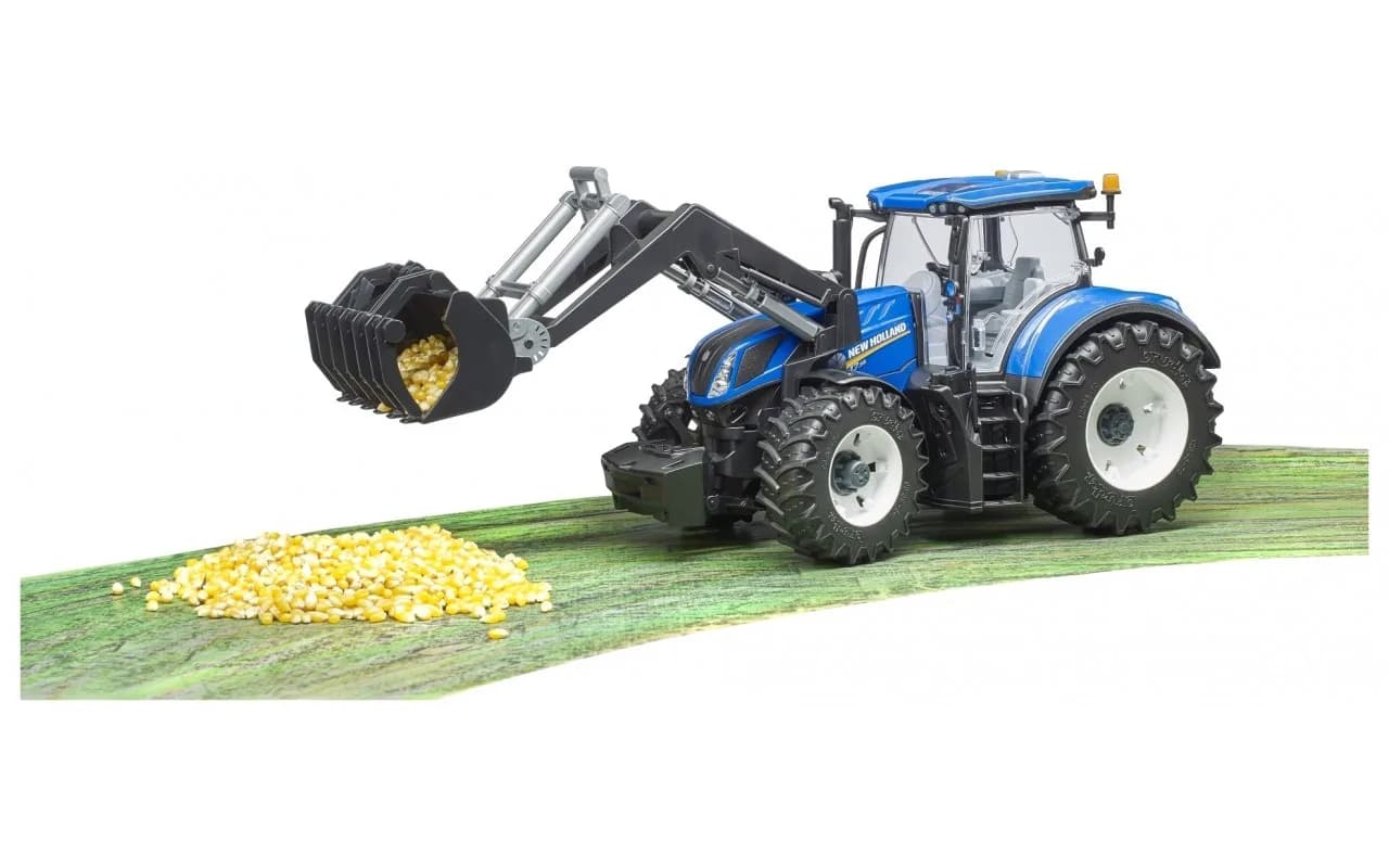 Трактор New Holland з навантажувачем Bruder 03121 фото 2 Трактор New Holland з навантажувачем Bruder 03121 фото 2