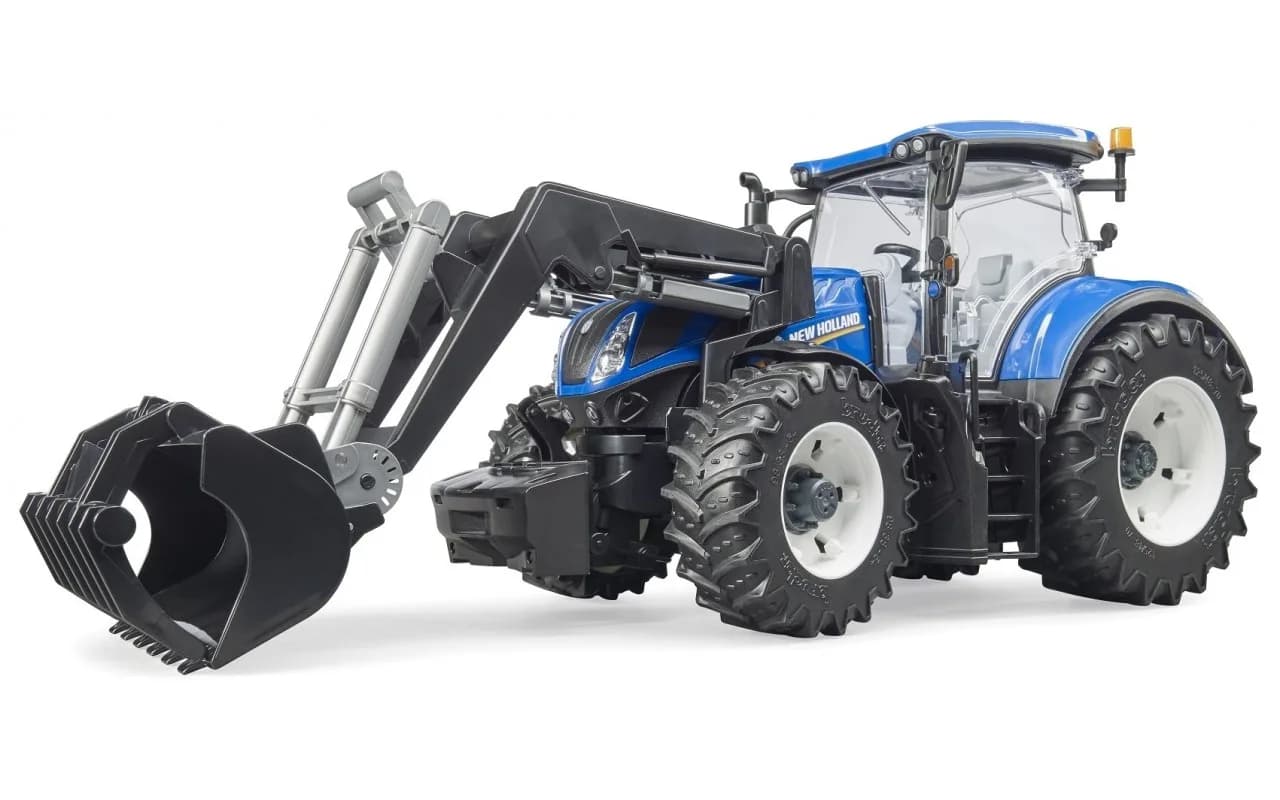 Трактор New Holland з навантажувачем Bruder 03121 фото 4 Трактор New Holland з навантажувачем Bruder 03121 фото 4