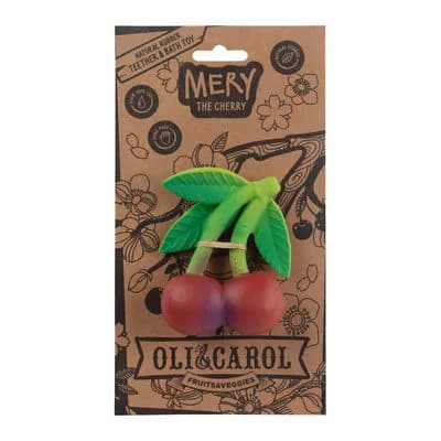 Игрушка прорезыватель Oli&Carol Вишенка Мэри L-CHERRY-UNIT фото 3