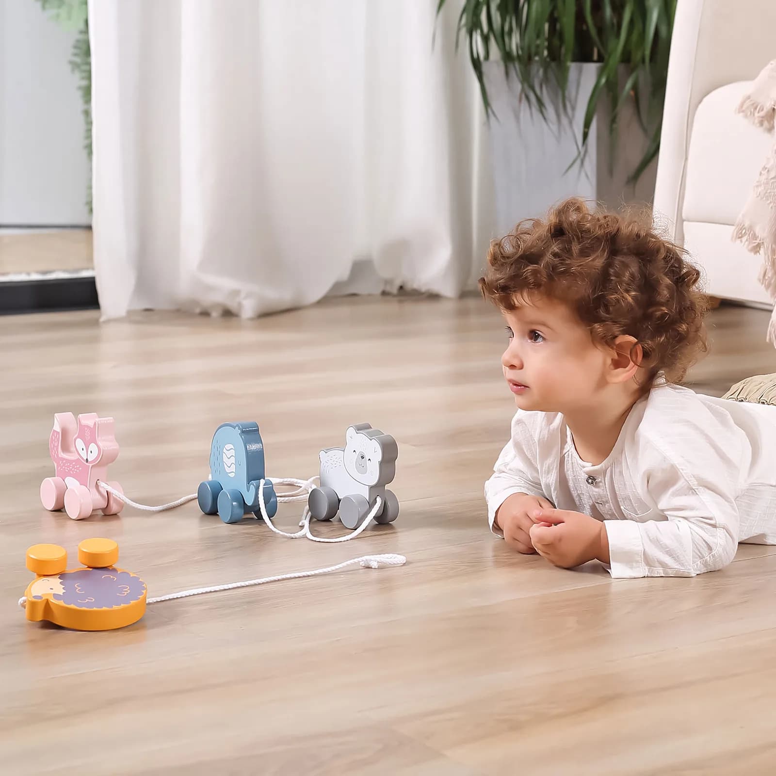 Каталка дерев'яна Viga Toys Лисиця 44002 фото 4