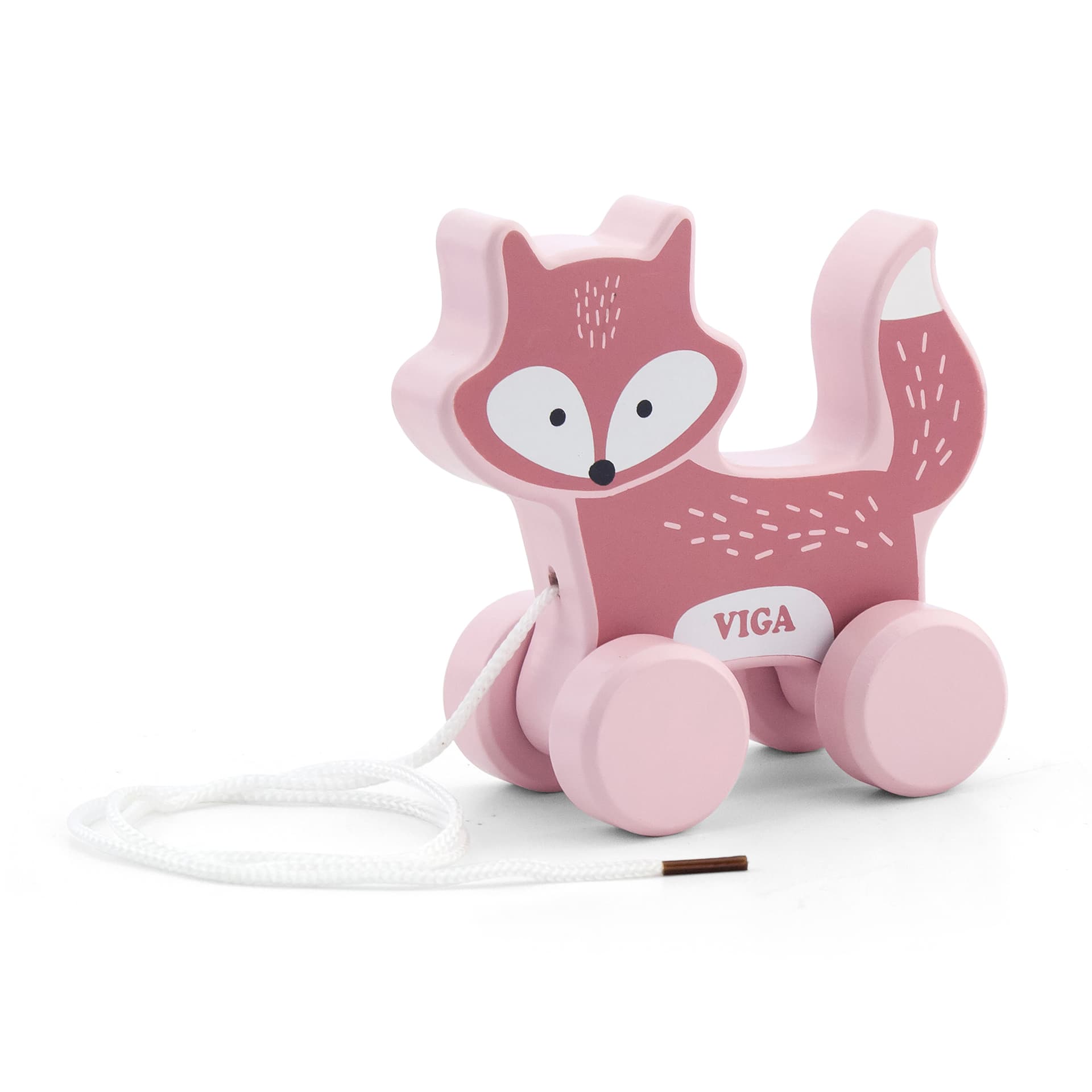Каталка дерев'яна Viga Toys Лисиця 44002