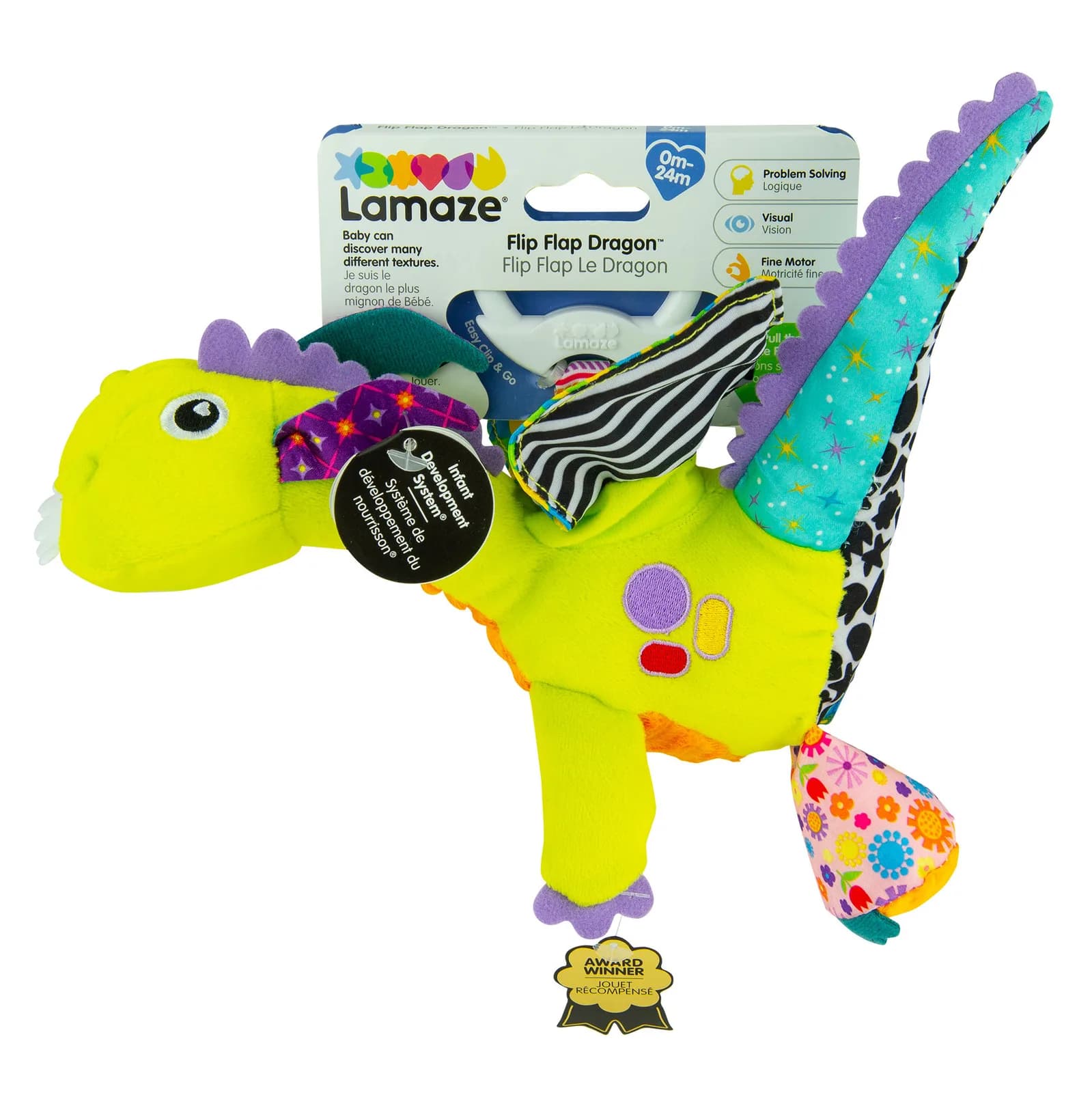 Подвеска Lamaze Дракончик L27565 фото 2 Подвеска Lamaze Дракончик L27565 фото 2