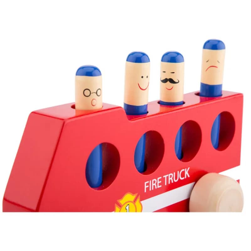 Игрушка развивающая New Classic Toys Пожарная машина 10546 фото 2 Игрушка развивающая New Classic Toys Пожарная машина 10546 фото 2