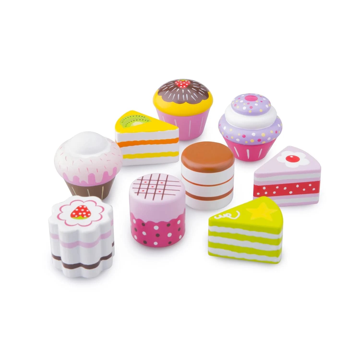 Набір тістечок New Classic Toys 9шт 10626 фото 6 Набір тістечок New Classic Toys 9шт 10626 фото 6