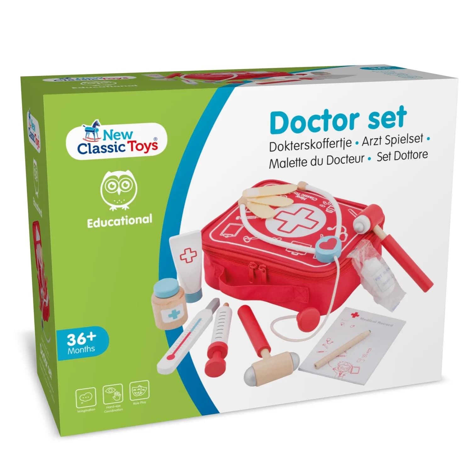 Набор доктора New Classic Toys 18291 фото 6 Набор доктора New Classic Toys 18291 фото 6