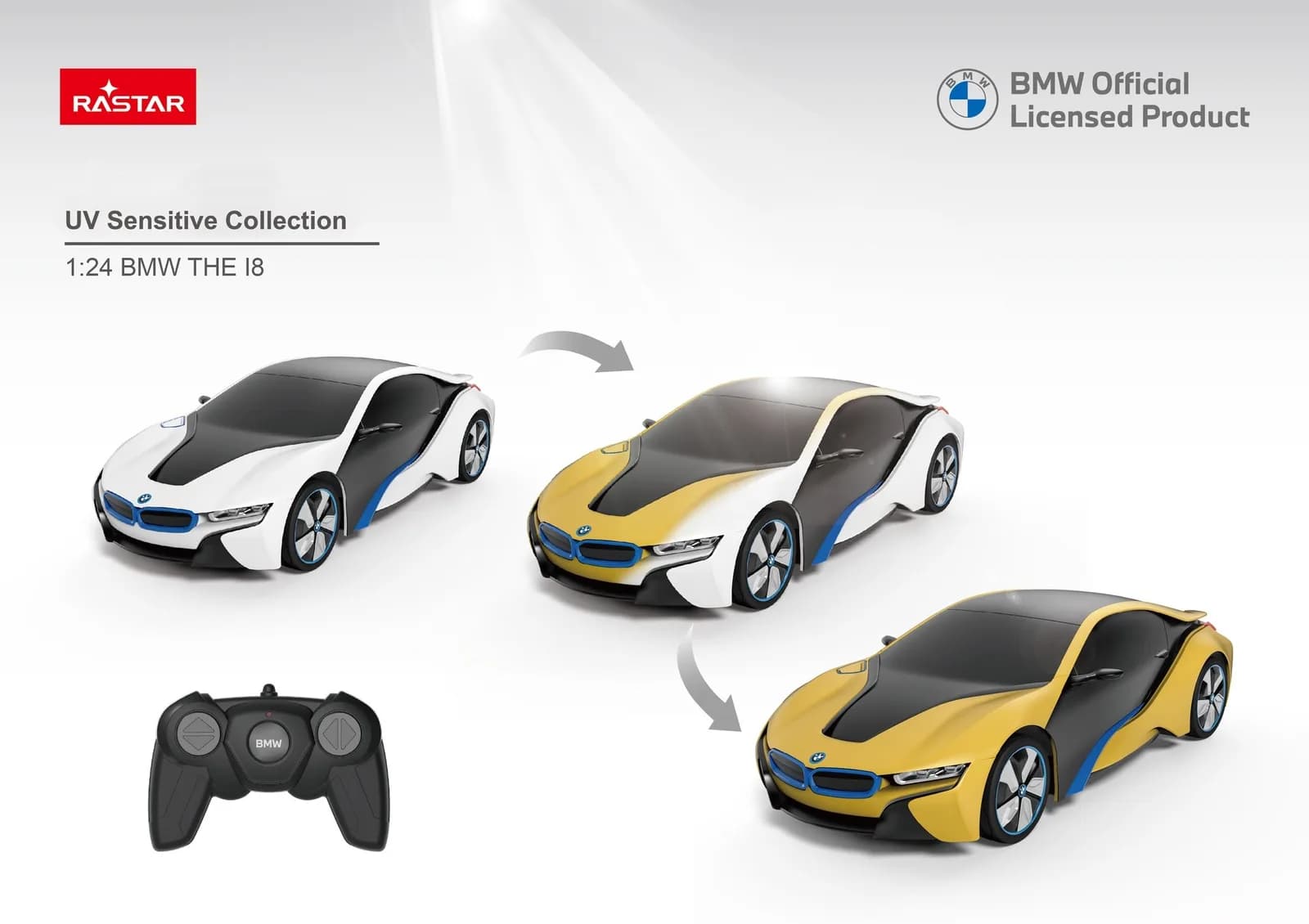 Машина на р/к Rastar BMW i8 1:24 48400-4 фото 12 Машина на р/к Rastar BMW i8 1:24 48400-4 фото 12