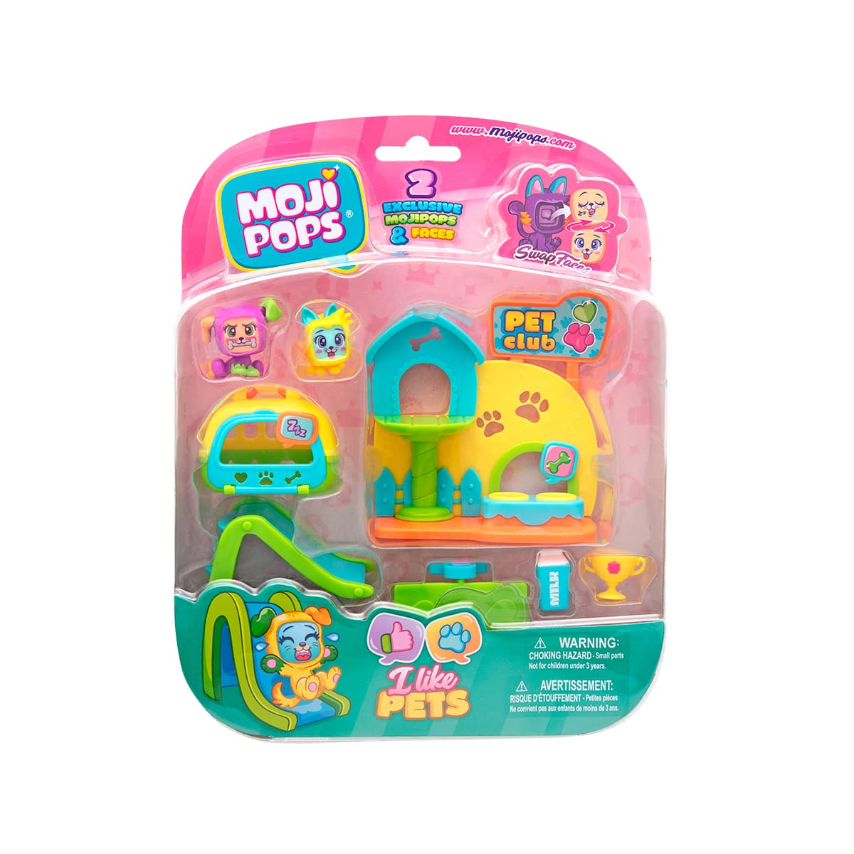 Набор игровой Magic Box Moji Pops Любимцы на прогулке PMPSB216IN10 Набор игровой Magic Box Moji Pops Любимцы на прогулке PMPSB216IN10