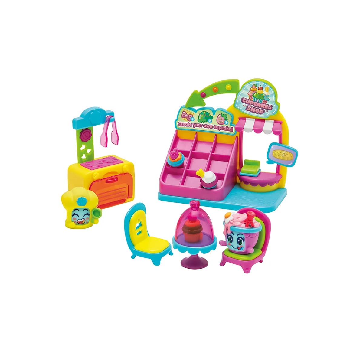 Набор игровой Magic Box Moji Pops Капкейк-кафе PMPSB216IN50 фото 2 Набор игровой Magic Box Moji Pops Капкейк-кафе PMPSB216IN50 фото 2
