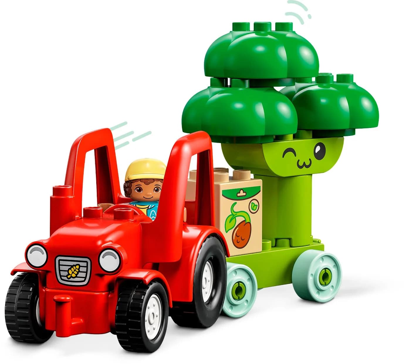 Конструктор Lego Duplo Трактор для вирощування фруктів та овочів 19дет 10982 фото 5