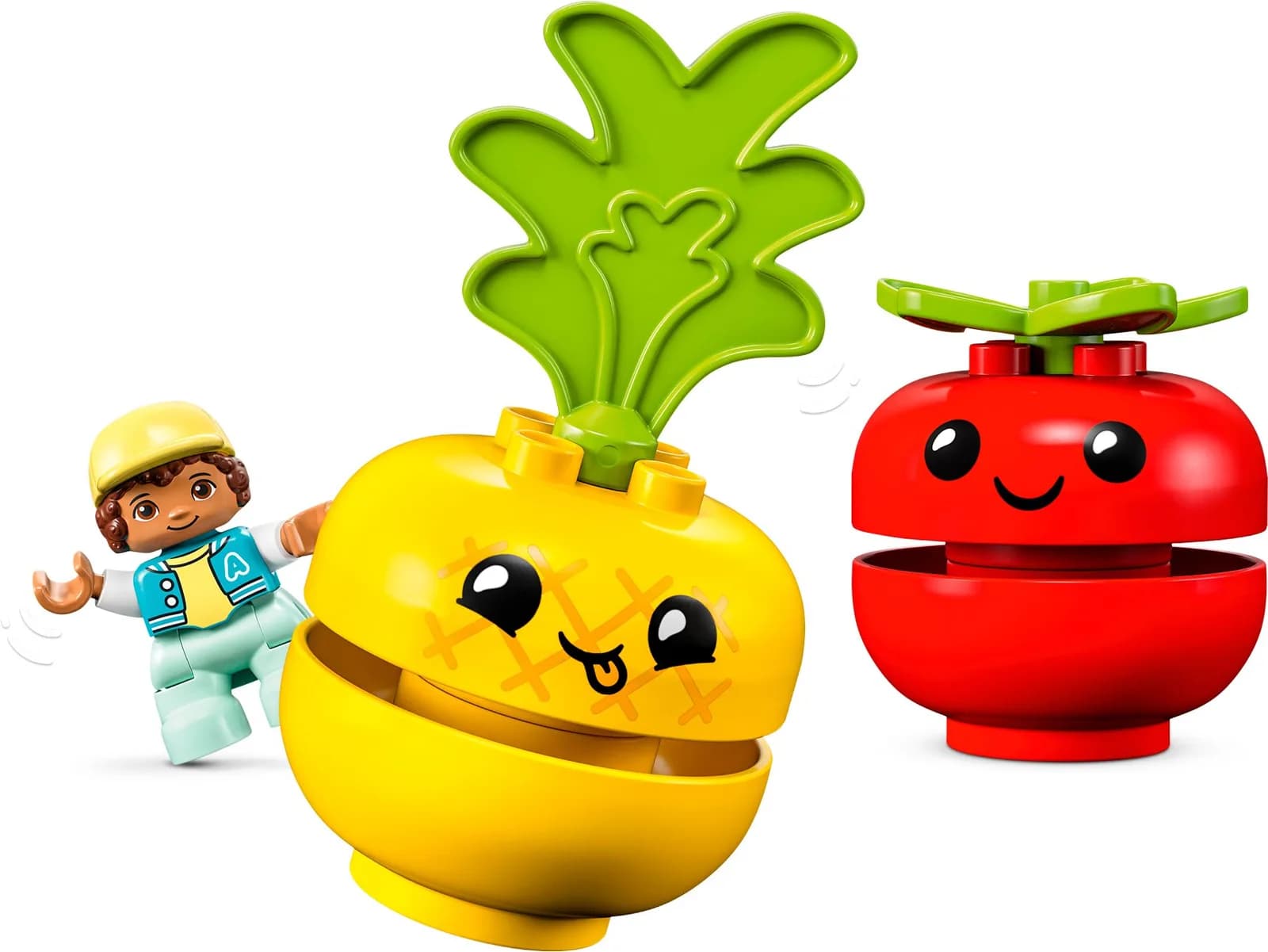 Конструктор Lego Duplo Трактор для вирощування фруктів та овочів 19дет 10982 фото 6