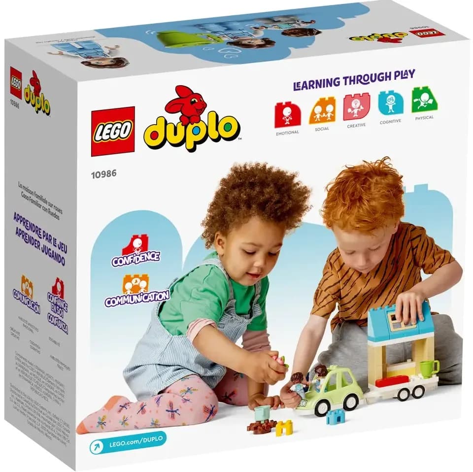Конструктор Lego Duplo Семейный дом на колесах 31дет 10986 фото 6 Конструктор Lego Duplo Семейный дом на колесах 31дет 10986 фото 6