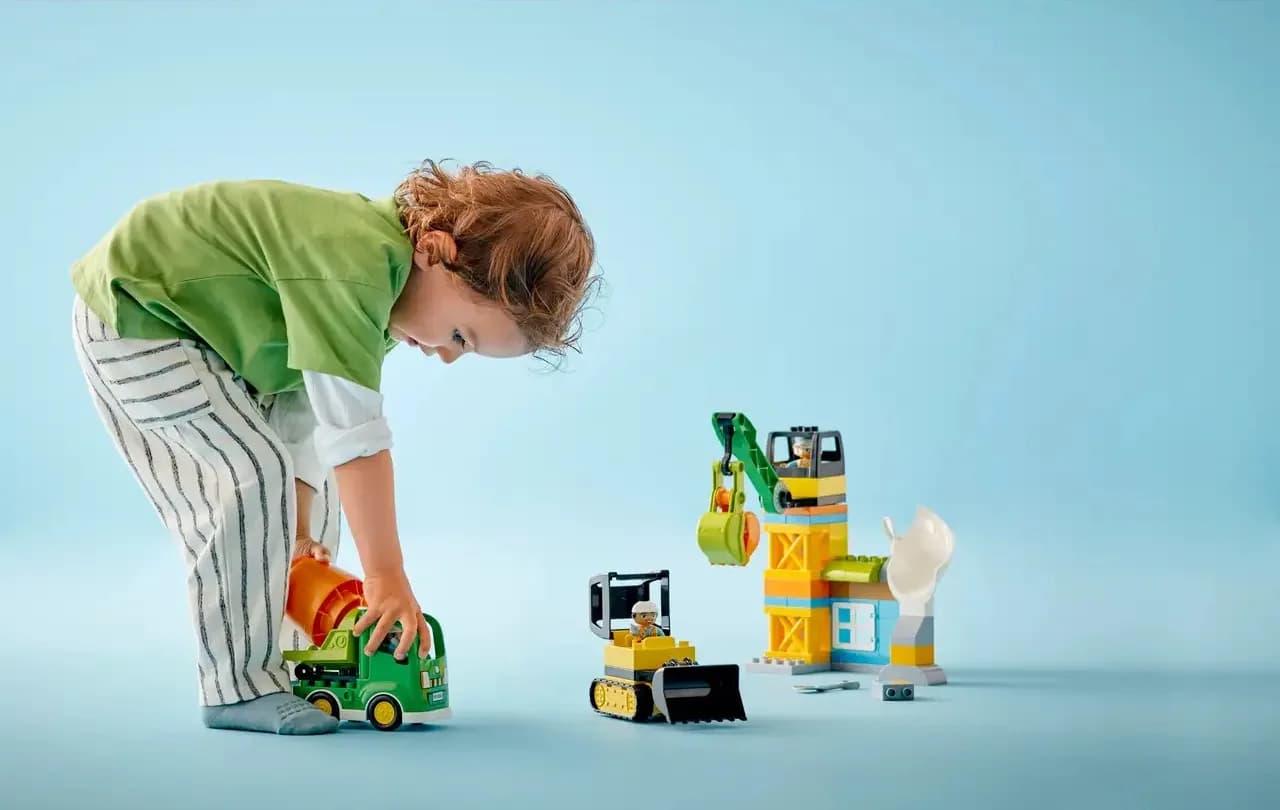 Конструктор Lego Duplo Будівельний майданчик 61дет 10990 фото 2 Конструктор Lego Duplo Будівельний майданчик 61дет 10990 фото 2