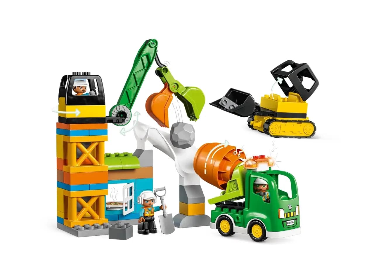 Конструктор Lego Duplo Будівельний майданчик 61дет 10990 фото 5 Конструктор Lego Duplo Будівельний майданчик 61дет 10990 фото 5