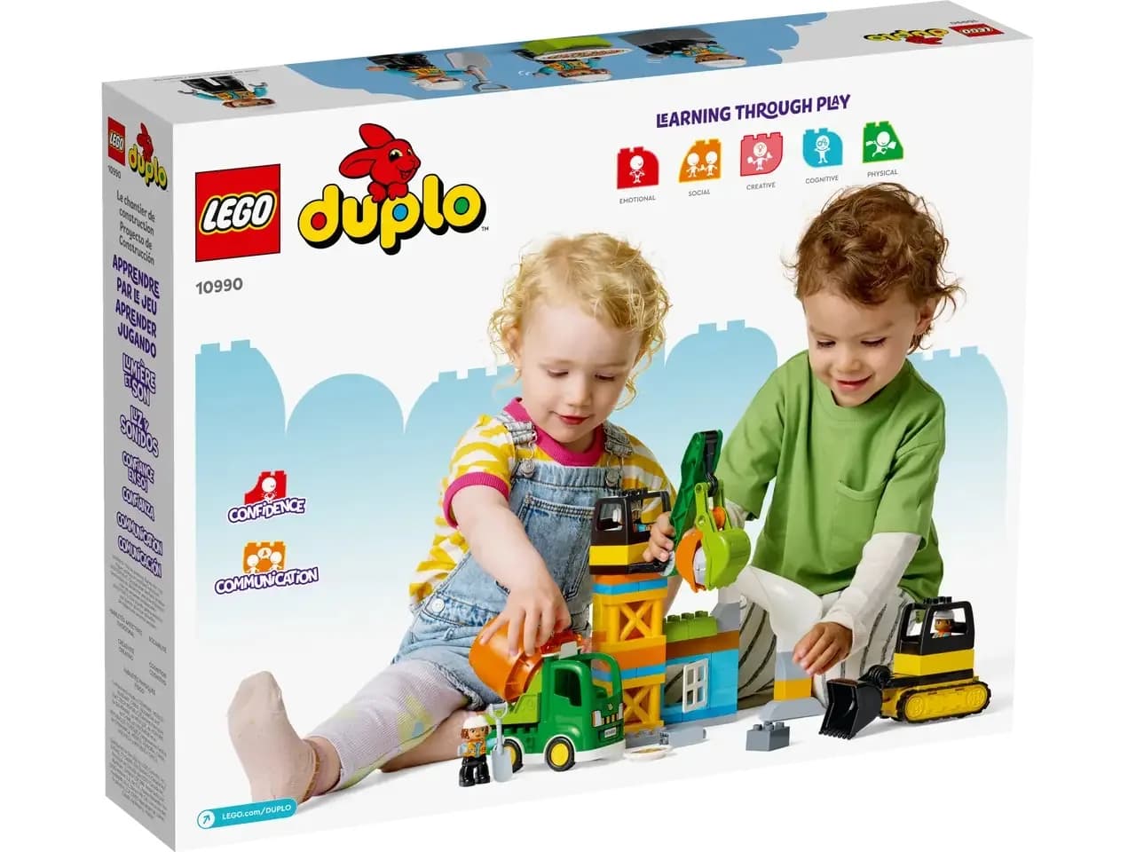 Конструктор Lego Duplo Будівельний майданчик 61дет 10990 фото 8 Конструктор Lego Duplo Будівельний майданчик 61дет 10990 фото 8