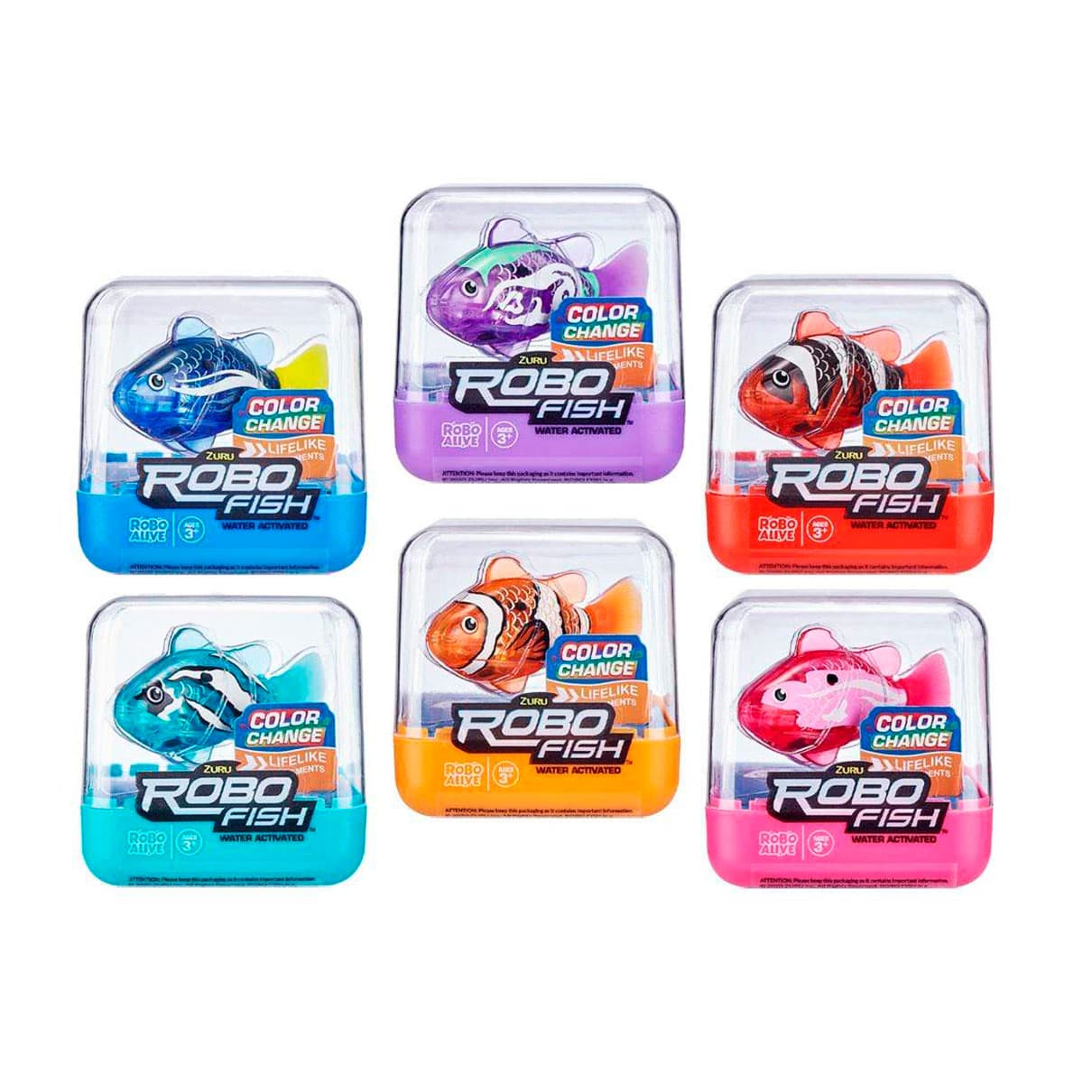 Игрушка интерактивная Zuru Robo Alive Рыбка-робот 7125SQ1 Игрушка интерактивная Zuru Robo Alive Рыбка-робот 7125SQ1