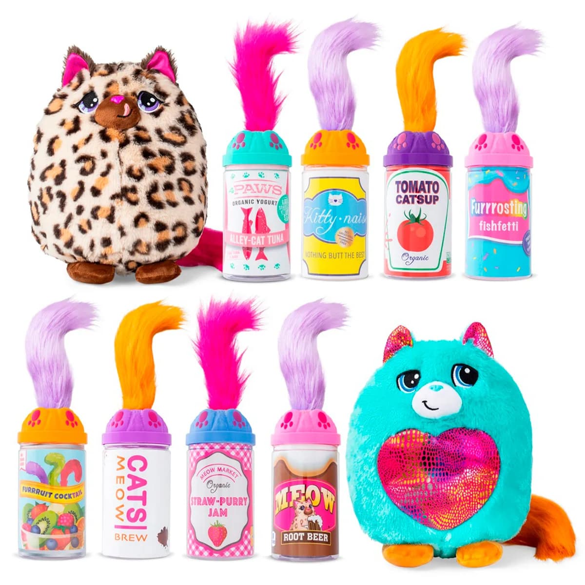 Игрушка мягкая Misfittens Котик в банке 23см 03936(W2 фото 6
