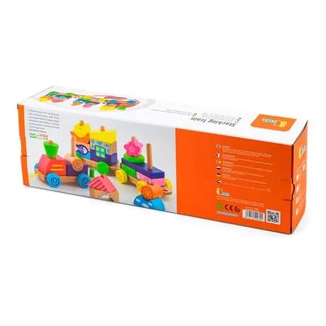 Каталка деревянная Viga Toys Паровозик 50089 фото 2 Каталка деревянная Viga Toys Паровозик 50089 фото 2