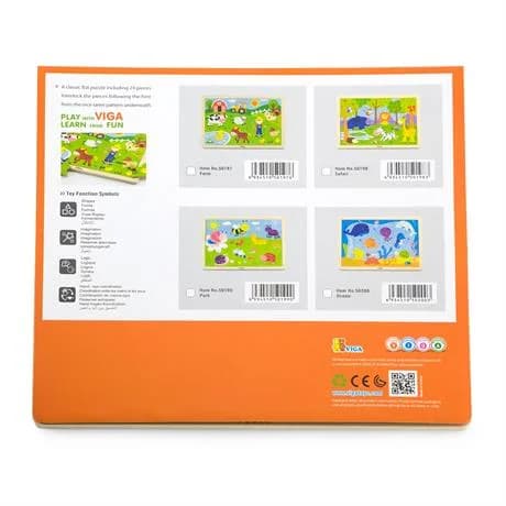 Пазл деревянный Viga Toys Океан 50200 фото 2 Пазл деревянный Viga Toys Океан 50200 фото 2