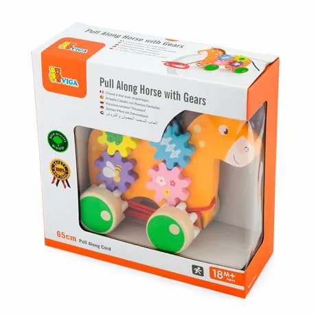 Каталка дерев'яна Viga Toys Коник 50976 фото 2