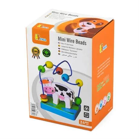 Лабиринт деревянный Корова Viga Toys 59661 фото 2 Лабиринт деревянный Корова Viga Toys 59661 фото 2