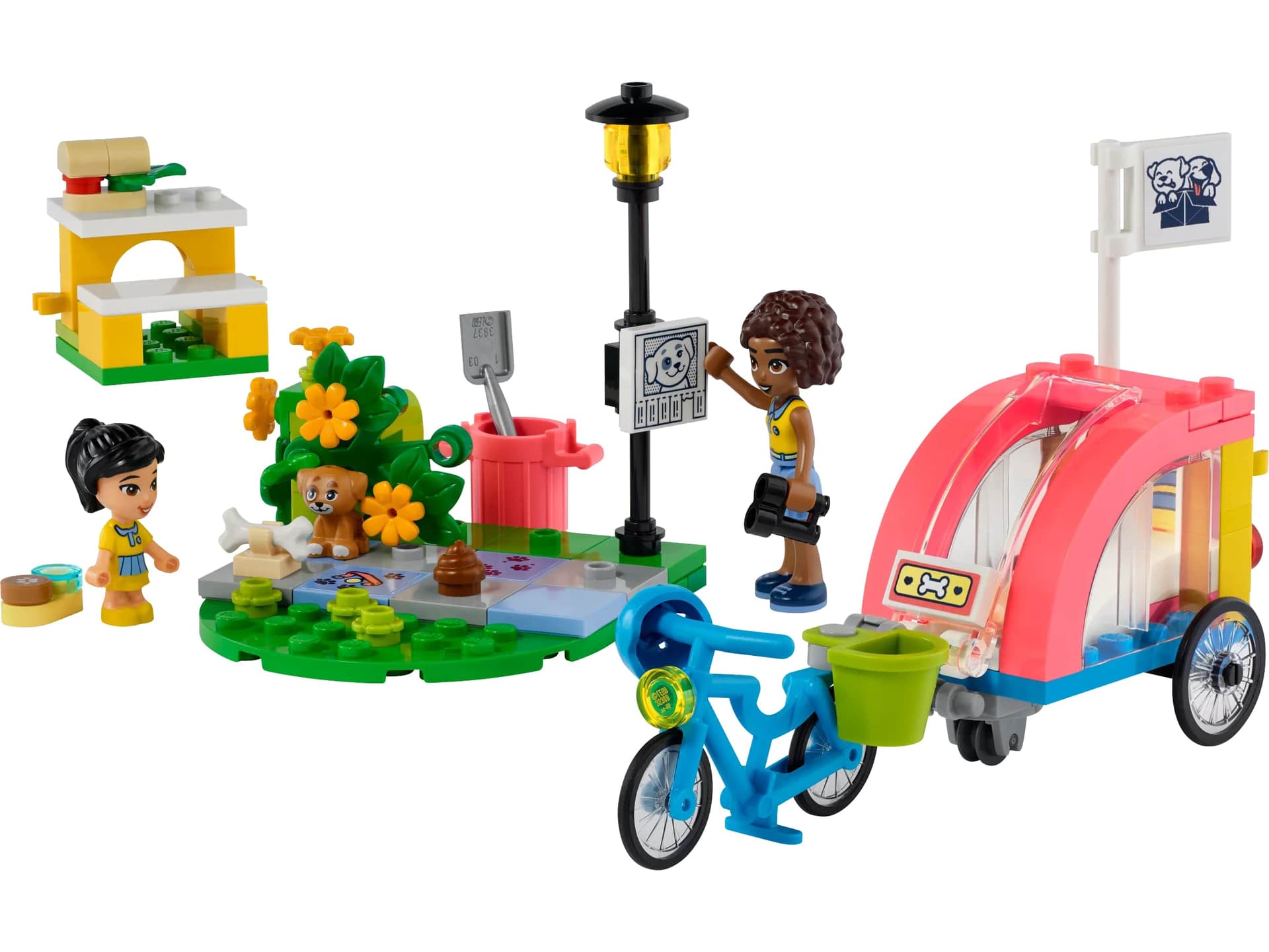 Конструктор Lego Friends Велосипед для порятунку собак 125дет 41738