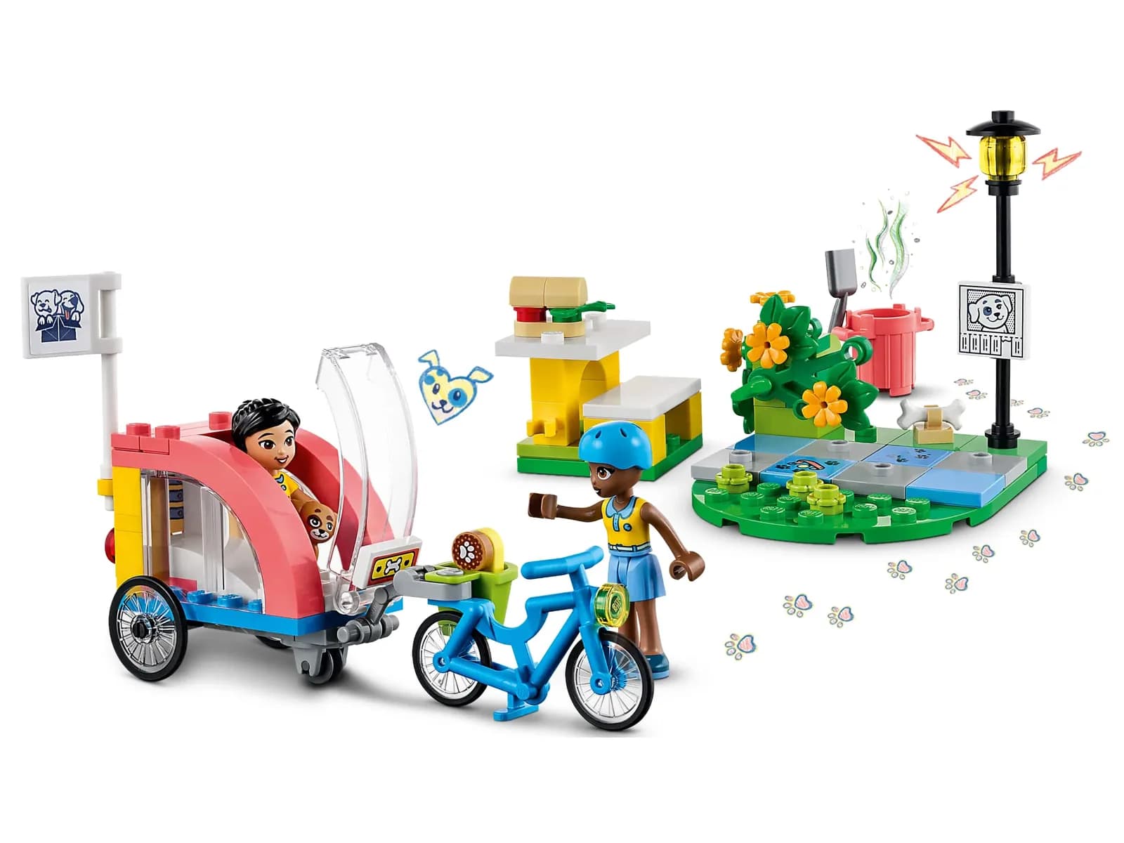 Конструктор Lego Friends Велосипед для порятунку собак 125дет 41738 фото 7 Конструктор Lego Friends Велосипед для порятунку собак 125дет 41738 фото 7