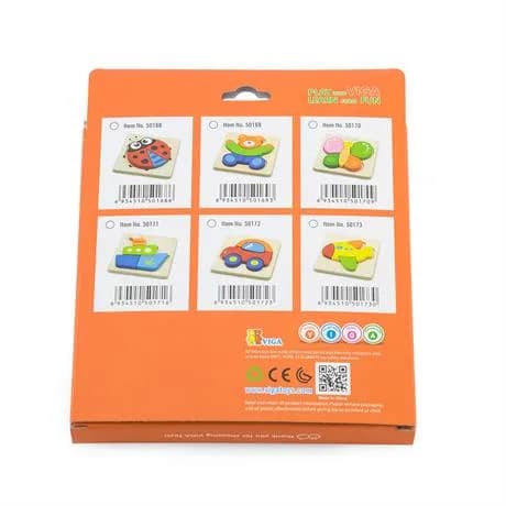 Пазл дерев'яний Viga Toys Кораблик 50171 фото 2