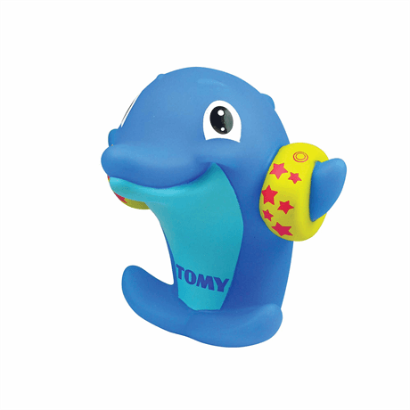 Игрушка для купания TOMY Toomies Дельфин-брызгалка E72359 Игрушка для купания TOMY Toomies Дельфин-брызгалка E72359