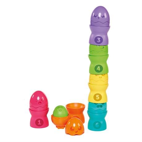 Пирамидка TOMY Toomies Веселые яйца E73083 Пирамидка TOMY Toomies Веселые яйца E73083