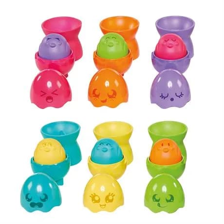 Пирамидка TOMY Toomies Веселые яйца E73083 фото 5 Пирамидка TOMY Toomies Веселые яйца E73083 фото 5