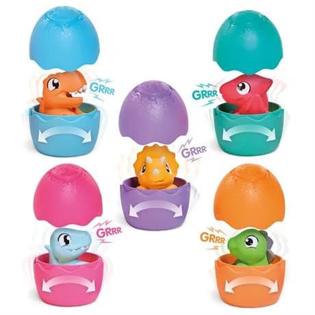Сортер-юла TOMY Toomies Яйца динозавров E73252 фото 4 Сортер-юла TOMY Toomies Яйца динозавров E73252 фото 4