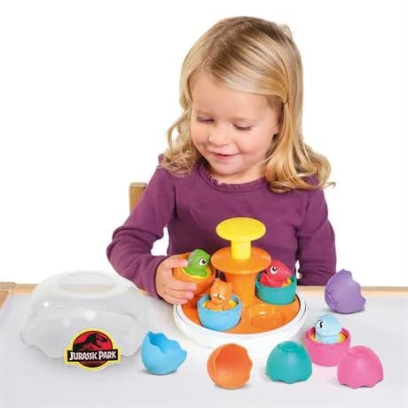 Сортер-юла TOMY Toomies Яйца динозавров E73252 фото 7 Сортер-юла TOMY Toomies Яйца динозавров E73252 фото 7