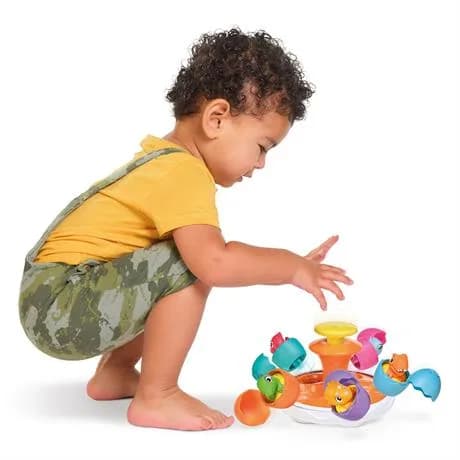 Сортер-юла TOMY Toomies Яйца динозавров E73252 фото 8 Сортер-юла TOMY Toomies Яйца динозавров E73252 фото 8