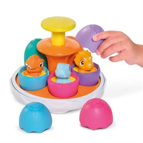 Сортер-юла TOMY Toomies Яйца динозавров E73252 фото 9 Сортер-юла TOMY Toomies Яйца динозавров E73252 фото 9
