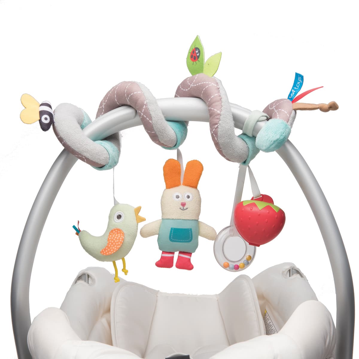 Іграшка на коляску Спіраль Taf Toys В садочку 12105 Іграшка на коляску Спіраль Taf Toys В садочку 12105
