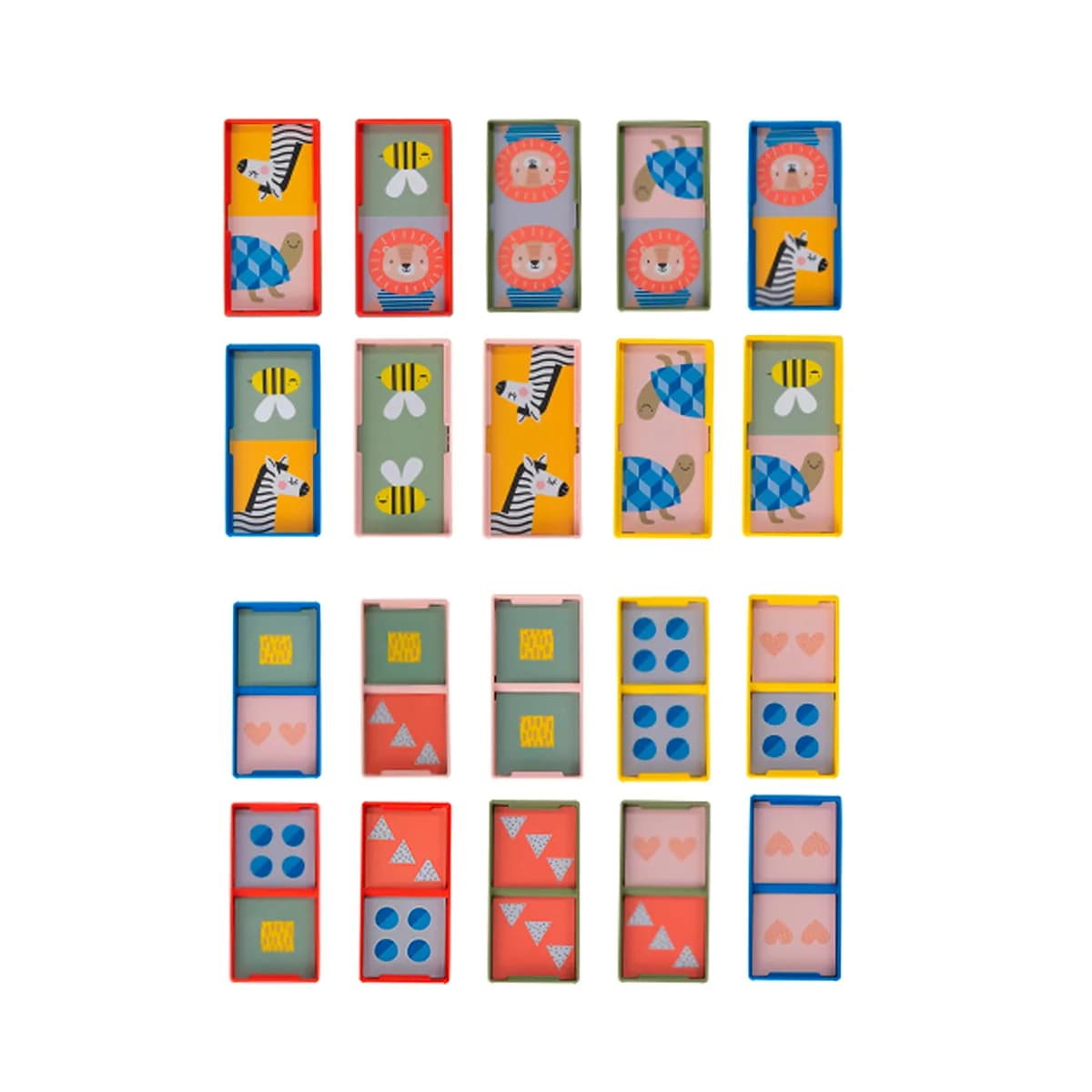 Розвиваюча гра Taf Toys Моє перше доміно Савана 12865 фото 4