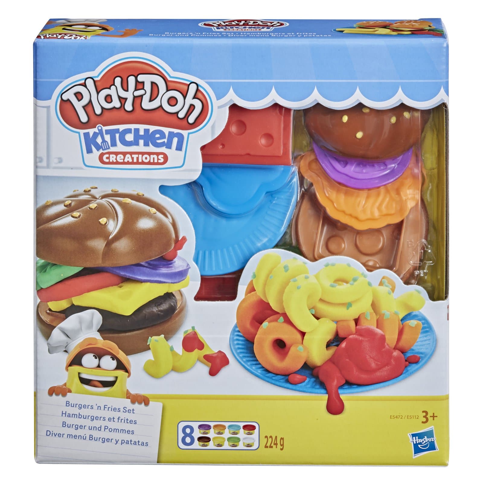 Набір для ліплення Play-Doh Забавні закуски E5112
