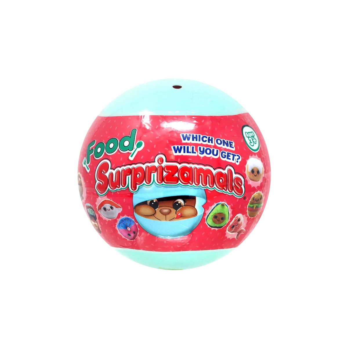Іграшка м'яка у кулі Surprizamals Смаколики SU03666-0024