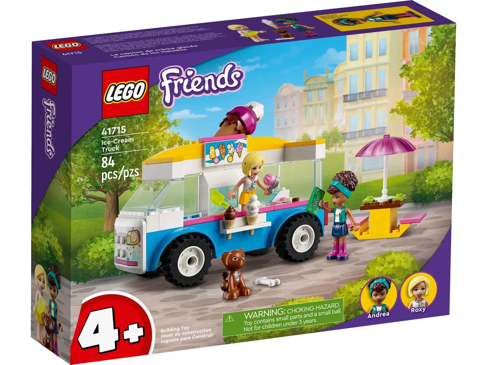 Конструктор Lego Friends Фургон с мороженым 84дет 41715 фото 2 Конструктор Lego Friends Фургон с мороженым 84дет 41715 фото 2