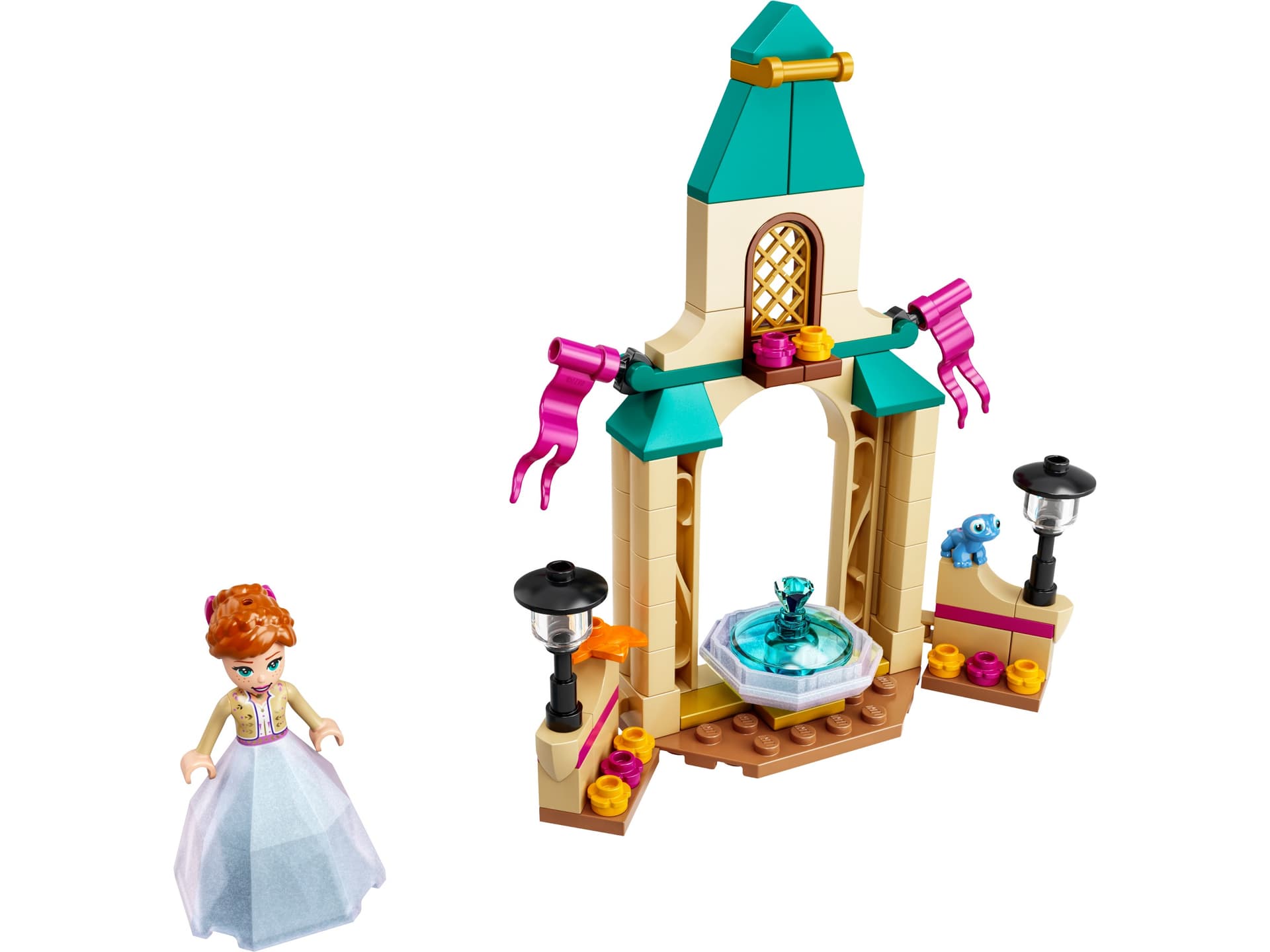 Конструктор Lego Disney Двір замку Анни 74дет 43198